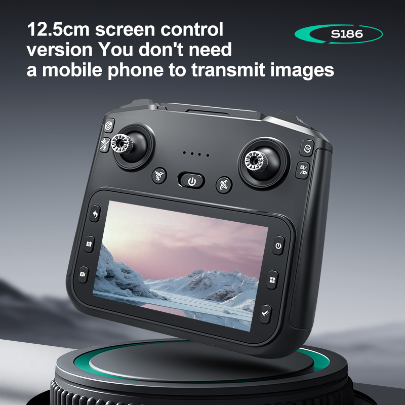 2025 S186 Drone Professional 4 - Drone Controller Screen review and price