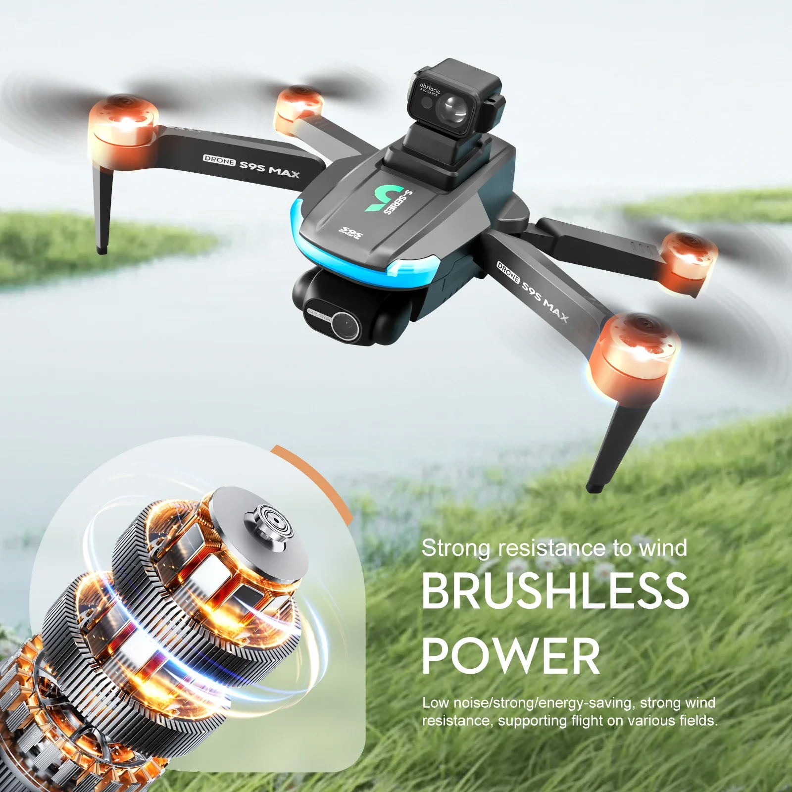 NEW S9S MAX MINI Drone 4K 2-Ax - Drone Controller Screen review and price