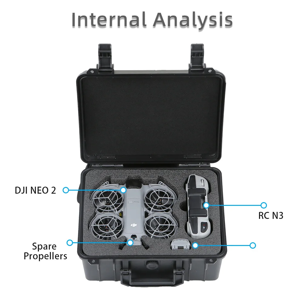 Portable Safety Box For DJI NE - Drone Hard Shell Case review and price