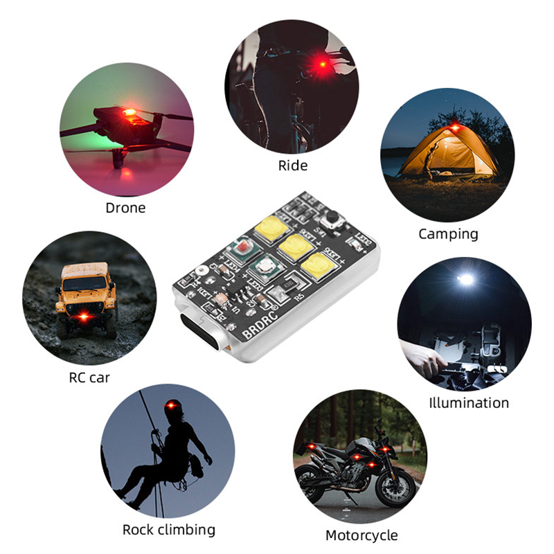 Mini Drone Strobe Light for DJ - Drone Strobe Light review and price