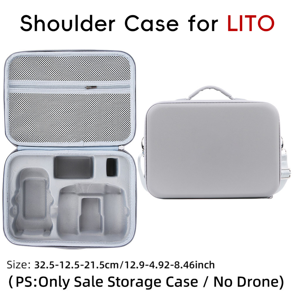 For DJI Lito 1 X1 For RC2 Shoc - Drone Hard Shell Case review and price